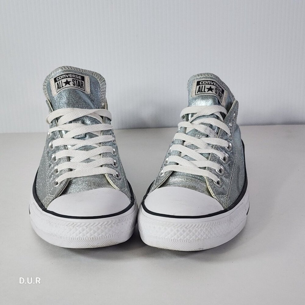 Converse Chuck Taylor Shoes Unisex Size Men's 9/Women's 11 Metallic 154038F - Picture 2 of 9